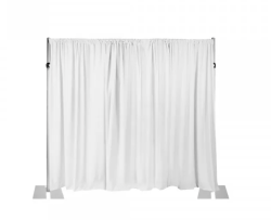 White Pipe & Drape- 18-30 FT