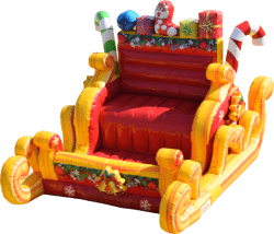 Santa Sleigh Selfie Booth