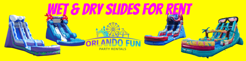 Wet & Dry Slides For Rent - Orlando Fun Party Rentals